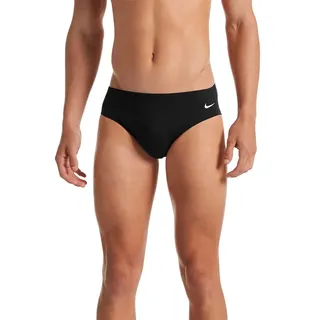 Nike Herren Brief Schwimm-Slips, Schwarz, M