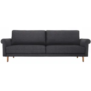 creation by rolf benz 3-Sitzer »CR.450, Designsofa, Loungesofa«, modern Landhaus, Breite 208 cm, Füße in Nussbaum schwarz