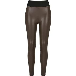 URBAN CLASSICS Faux Leather Leggings Brown, M