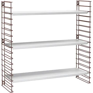 Metaltex Wandregal Tomado 70 x 21 x 68 cm Braun