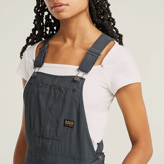 G-star Dungaree ärmelloses Langes Kleid - Petrol - S