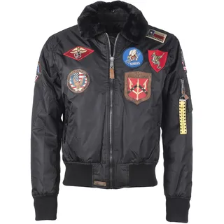 Top Gun Machine, Textiljacke - Schwarz - XXL