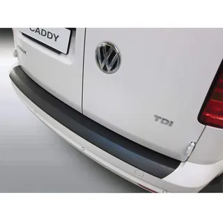 RGM ABS Heckstoßstangenschutz kompatibel mit Volkswagen Caddy/Maxi 2015-2020 Schwarz