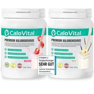 Sparset CaloVital | Kalorien Shake Astronautennahrung Aufbaukost & Nahrung mit Vitaminen Pulver zur Herstellung einer L√∂sung zum Einnehmen 1 Pc