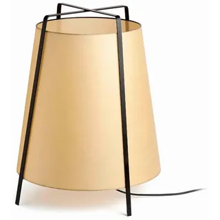 Tischleuchte , Beige , Papier , 48.5x59.5x48.5 cm , Lampen & Leuchten, Innenbeleuchtung, Tischlampen, Tischlampen