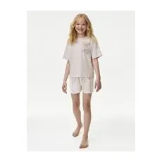 Girls M&S Collection Daisy DuckTM Pyjamas (6-16 Yrs) - Pink Mix, Pink Mix - 6-7 Years