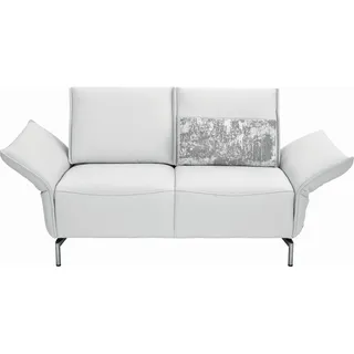 Koinor 2-Sitzer-Sofa , Weiß , Leder , Echtleder , Nappaleder , 160x107x88 cm , Goldenes M, Made in Germany, DIN EN ISO 9001, Dgm , Typenauswahl, Fußauswahl, Lederauswahl, Stoffauswahl, planbar, Hocker erhältlich, Rücken echt , Wohnzimmer, Sofas & Couches, Sofas, Ledersofas