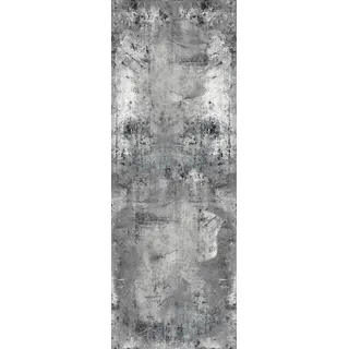 Queence Vinyltapete Grunge 90 x 300 cm 90 g grau 34193