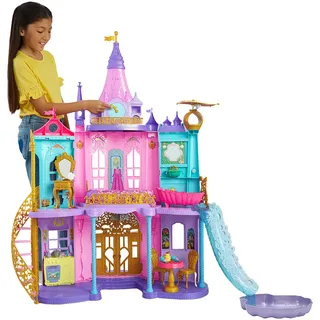 Mattel Puppenhaus Magisches Schloss mehrfarbig HLW29