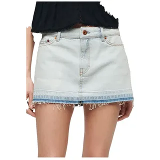 Superdry W7210317a Kurzer Rock - Phoenix Pale Blue - 30