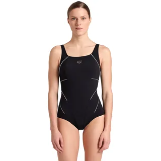 Arena Jewel Low R Einteiliger Badeanzug Damen C Cup, Bodylift Shaping Badeanzug, Power Mesh Technologie, Chlorresistentes Sensitive Fabrics arena Gewebe