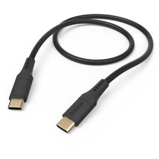 Bild Ladekabel Flexible USB-C/USB-C 1.5m Silikon schwarz (201576)