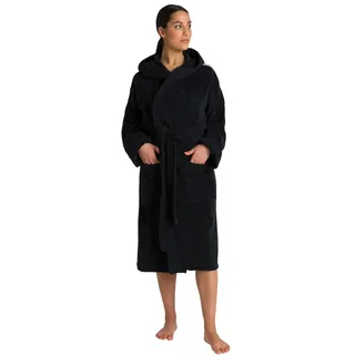 Arena Soft Robe Core, Bademantel aus Baumwolle für Damen und Herren, Unisex-Bademantel aus Frottee mit Kapuze und Taschen, Angenehm und Leicht