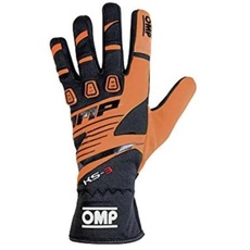 Omp OMPKK02743E096XS Ks-3 Handschuhe My2018 Orange/Schwarz Größe Xs