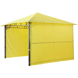 Tepro Seitenteil-Set für Pavillon Lehua/Waya 2 Stück 3 x 3 m Gelb
