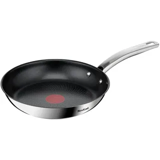 Tefal Intuition B8170444 Bratpfanne, Edelstahl, 250 °C, Edelstahl, Thermo-Punkt - Silber