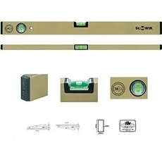 Słowik, Wasserwaage, POZIOMNICA ZŁOTA P01 1000mm (100 cm)