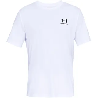 Under Armour Sportstyle Left Chest T-Shirt Weiß M