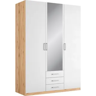 Priess Kleiderschrank »Amsterdam« mit oder ohne LED-Beleuchtung weiß