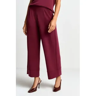 RICH & ROYAL Culotte »T peached Culotte«, mit Kellerfalte, Eingrifftaschen, rot