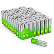 Bild von Batteries Super Alkaline Mignon AA, 80er-Pack (03015AS80)