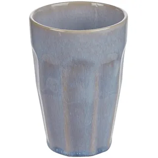 Butlers Tasse Becher Bergamo 330 ml , Hellblau , Keramik , Geschirr, Tassen, Kaffeetassen