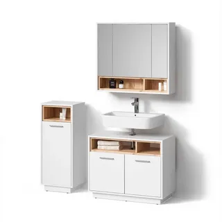 livinity® Temo 3-tlg. Weiß