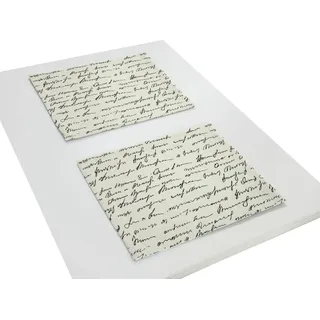 ADAM Audio Adam Platzset »Scribble« aus Bio-Baumwolle,Made in Germany, schwarz