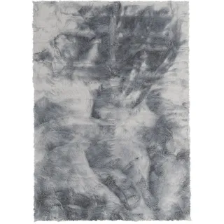 Pergamon Luxus Super Soft Fellteppich Aspen Meliert (140 x 180 cm Teppiche , Böden, Teppiche, Fellteppiche