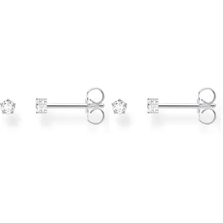 Thomas Sabo Ohrstecker weißer Stein klein Silber 925 H2147-051-14 2,8 mm