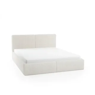 Meblito Polsterbett Doppelbett Sarria Slim Schlafzimmer Bett Matratze 120/140/160/180x200cm