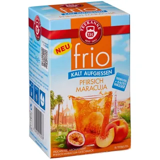 Teekanne Früchteg. Pfirsich-Maracuja Teebeutel 18 x 2,5 g
