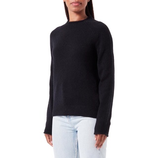 BOSS Damen C_fesperana Knitted Sweater, Black1, XL EU