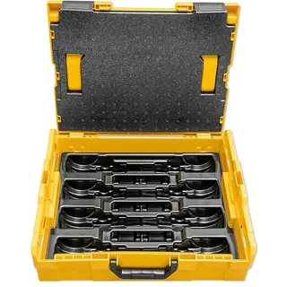 REMS Systemkoffer L-Boxx mit Einlage für 8 REMS-Presszangen und 6 REMS Pressringe 45° - 571136