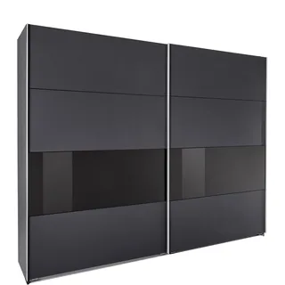 WIMEX Schwebetürenschrank Bramfeld 270 x 236 x 64 cm Schwarz