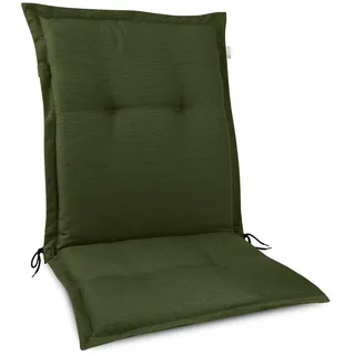 Beautissu Niederlehner Auflage 105 x 50 x 7 cm schwarz 1 St.