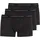 Signature Essential Boxershorts 3 Einheiten Black Black Black S-M