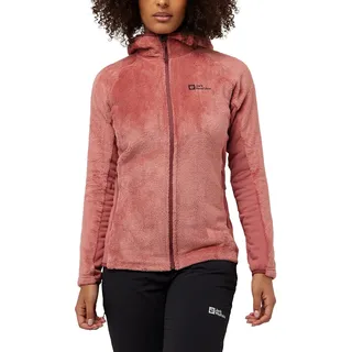Jack Wolfskin Damen Rotwand Hooded Fz W, Mineral Red, XXL EU