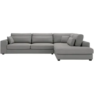 CARRYHOME Ecksofa Grau, - 314x250 cm,