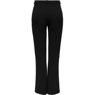 Anzughose ONLY "ONLRAFFY – Hose mit geradem Bein und Stretchkomfort", Damen, Gr. XL (42), Länge 30, schwarz, Web, Obermaterial: 95% Polyester, 5% Elasthan, unifarben, gerade lang, Hosen Anzughose, Materialmix