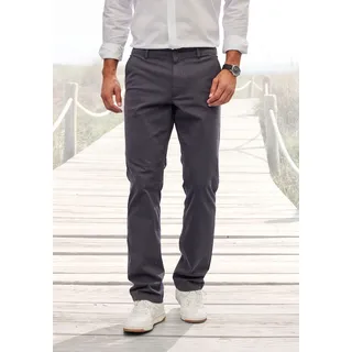 H.I.S Chinohose »regular-fit« lange Hose, aus elastischer Baumwoll-Qualität, grau