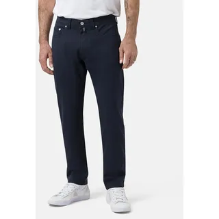 5-Pocket-Jeans PIERRE CARDIN "Lyon tapered", Herren, Gr. 34, Länge 30, blau (schwarz sapphire), Denim/Jeans, Obermaterial: 60% Baumwolle, 37% Polyester, 3% Elasthan, lang, Jeans 5-Pocket-Jeans