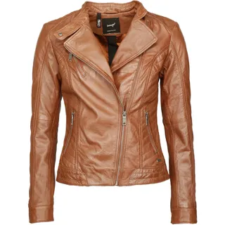 Maze Kurzjacke »Lederjacke Sally«, braun