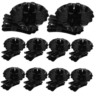 HOMOCONO 10 Stück Metall Kerzenhalterclips Weihnachtsbaum Kerzenständer Clip Mit Flachem Boden Stabile Kerzenhalter Für Weihnachtsdekoration Party Zuhause