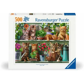 Ravensburger Katzen im Regal