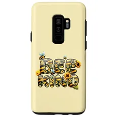 Hülle für Galaxy S9+ Bee Kind Bee Kind Bee Sonnenblume positiv