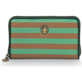 Pip Studio Willow Wallet Stripe Green 18x3x11cm - Bunt