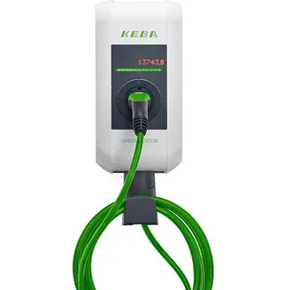KEBA KeContact P30 Dienstwagen-Wallbox Typ 2 (11 kW, 16 A) - 6 m Kabel