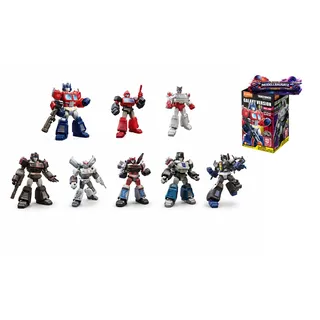 DICKIE BLOKEES – Transformers Galaxy Version 01 Roll Out, Modellbausatz für Kinder ab 8 Jahren, Überraschungsfigur zum Zusammenbauen, bewegliche Gelenke, Sammelfiguren, 1 Roboter pro Box, Action Spielzeug,