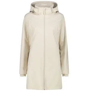 CMP Damen Zip Hoodie Parka (Größe M, beige)